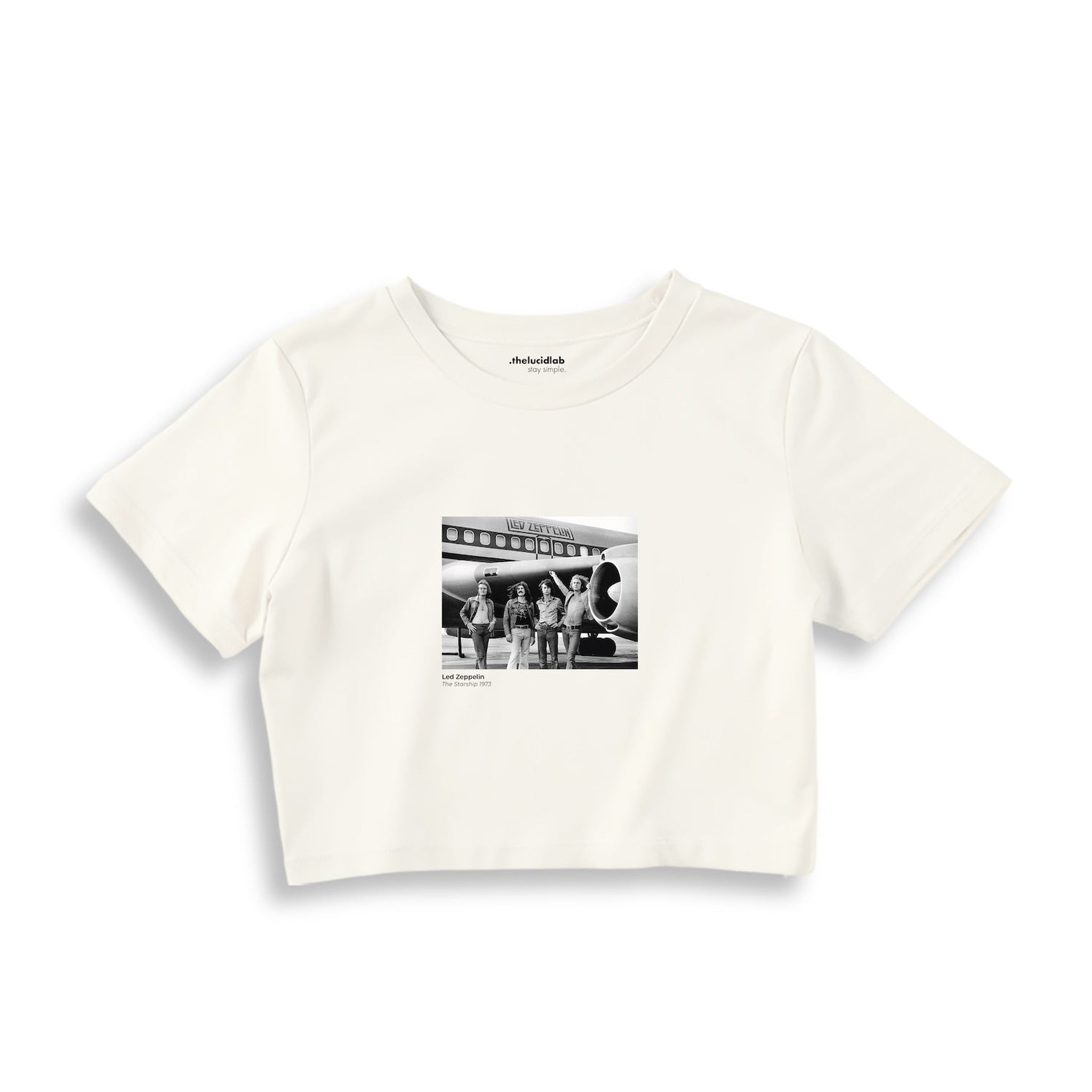 Led Zeppelin The Starship Crop Tişört