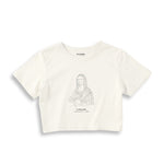 La Gioconda Crop Tişört