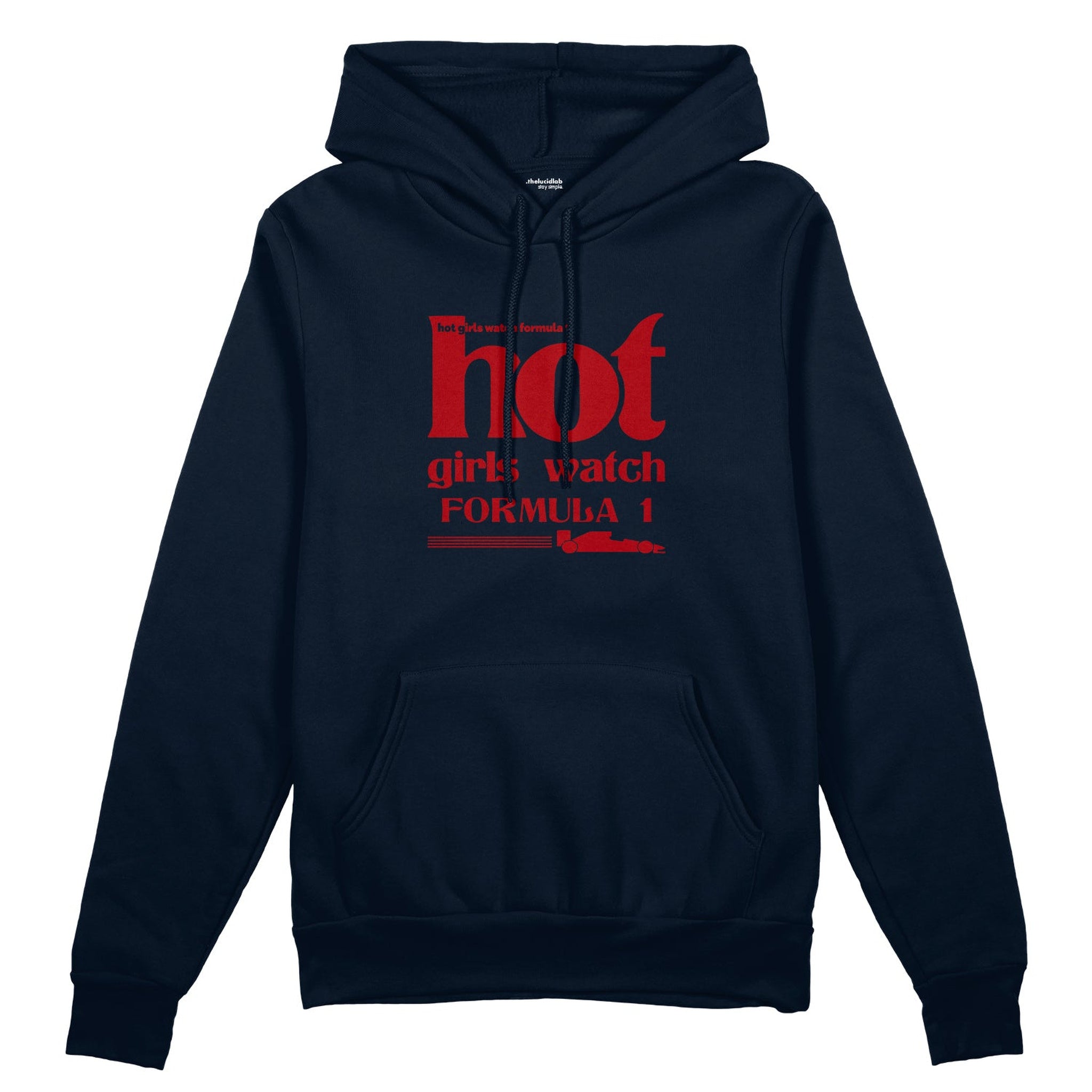 Hot Girls Watch Formula 1 Oversize Hoodie