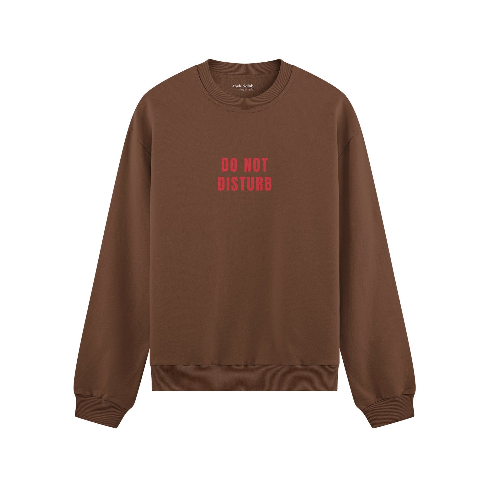 Do Not Disturb Oversize Sweatshirt