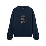 Christmas Reindeer Crew Oversize Sweatshirt