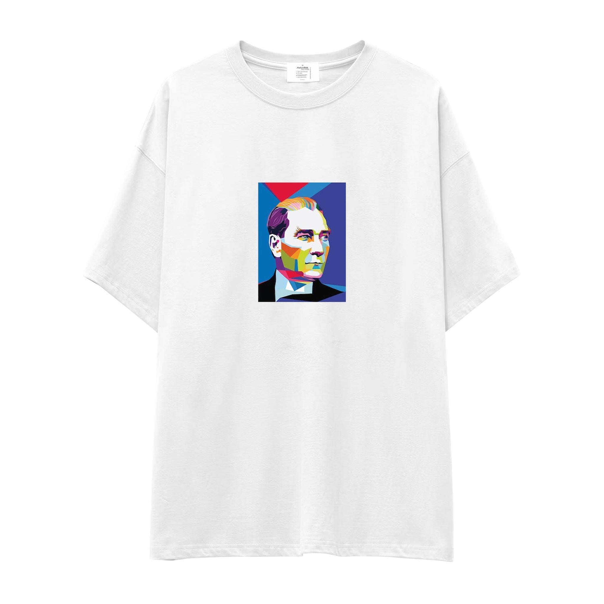 Atatürk Pop Art Oversize Tişört