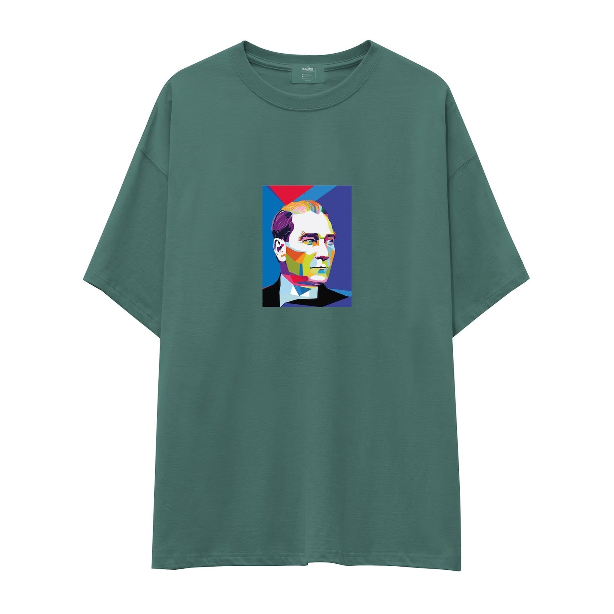Atatürk Pop Art Oversize Tişört