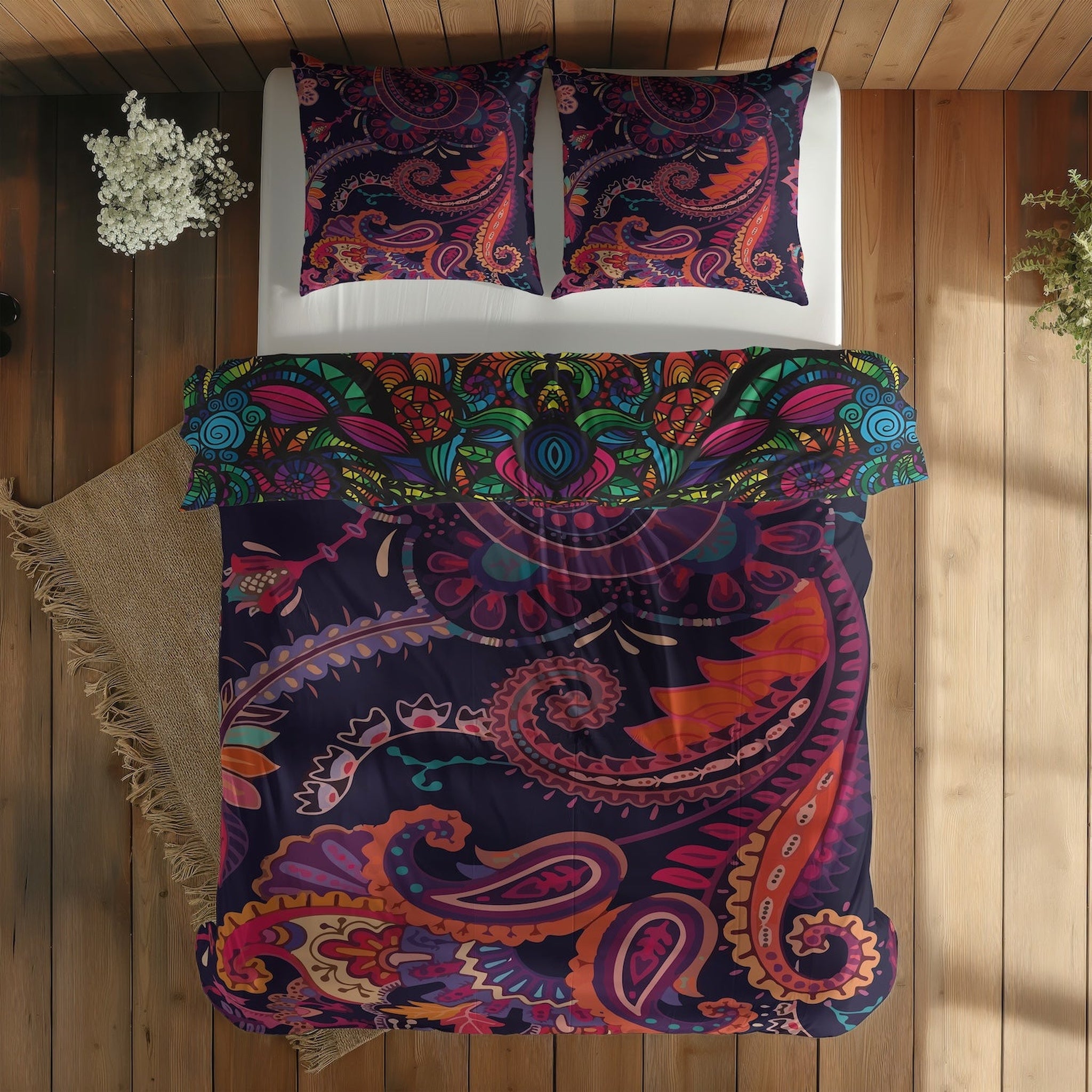 Polychrome / Narcos Çift Taraflı Nevresim Takımı