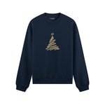 Minimal Christmas Tree Oversize Sweatshirt