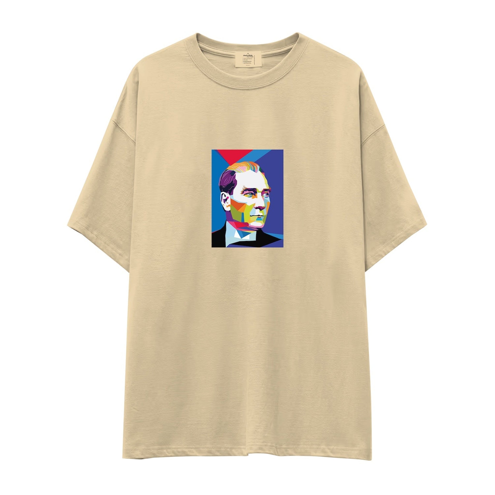 Atatürk Pop Art Oversize Tişört