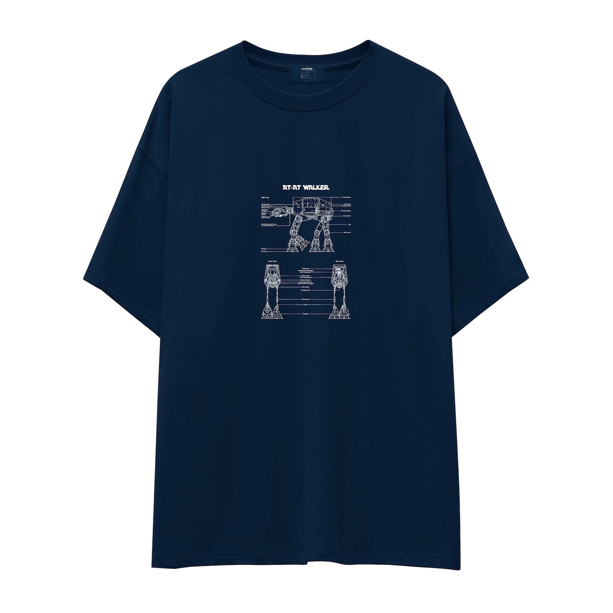 AT-AT Walker Oversize Tişört