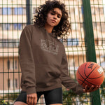Basketball Court Oversize Hoodie