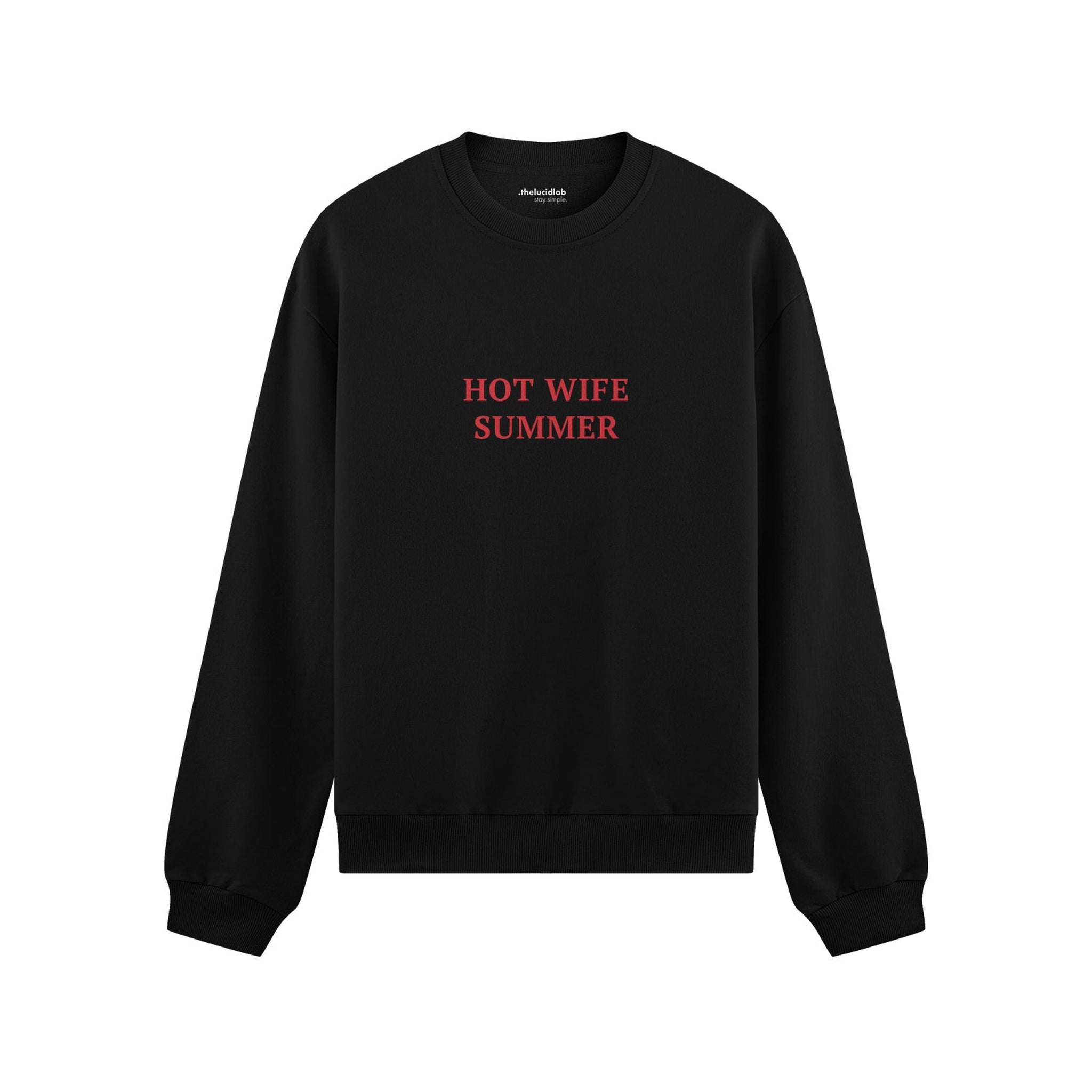 Hot Wife Summer Oversize Sweatshirt