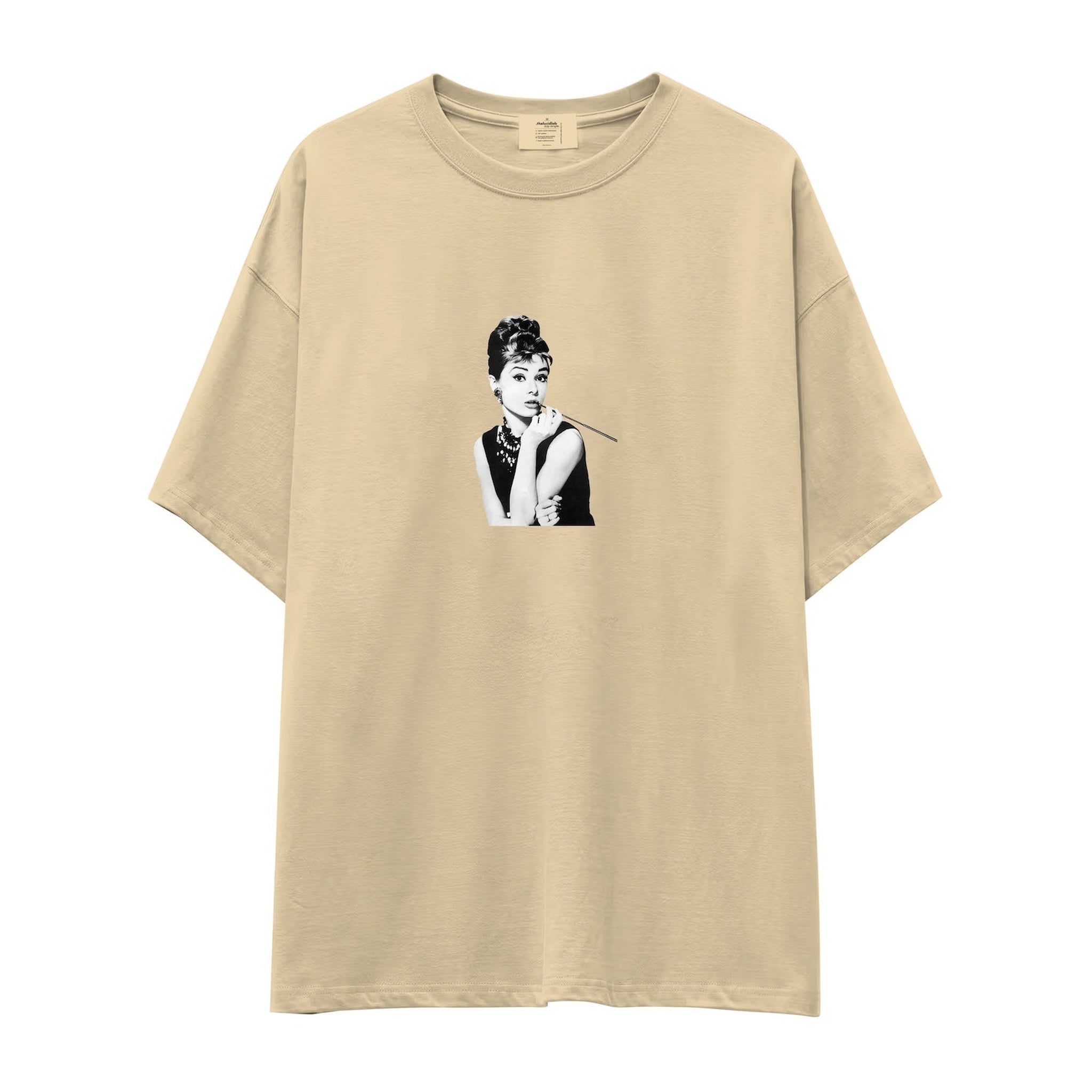 Audrey Hepburn Oversize Tişört