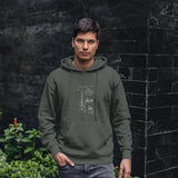 Fender Stratocaster Gitar Oversize Hoodie