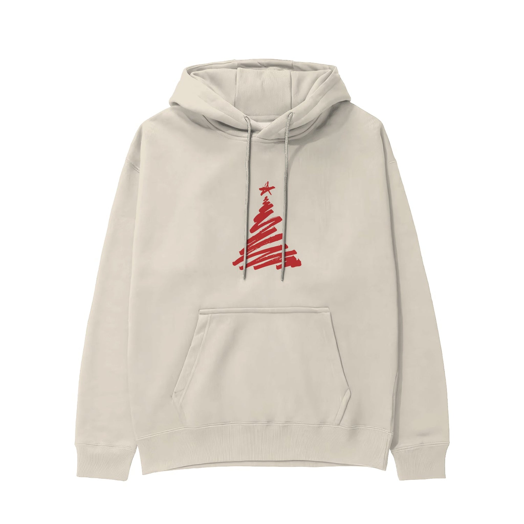 Minimal Christmas Tree Hoodie