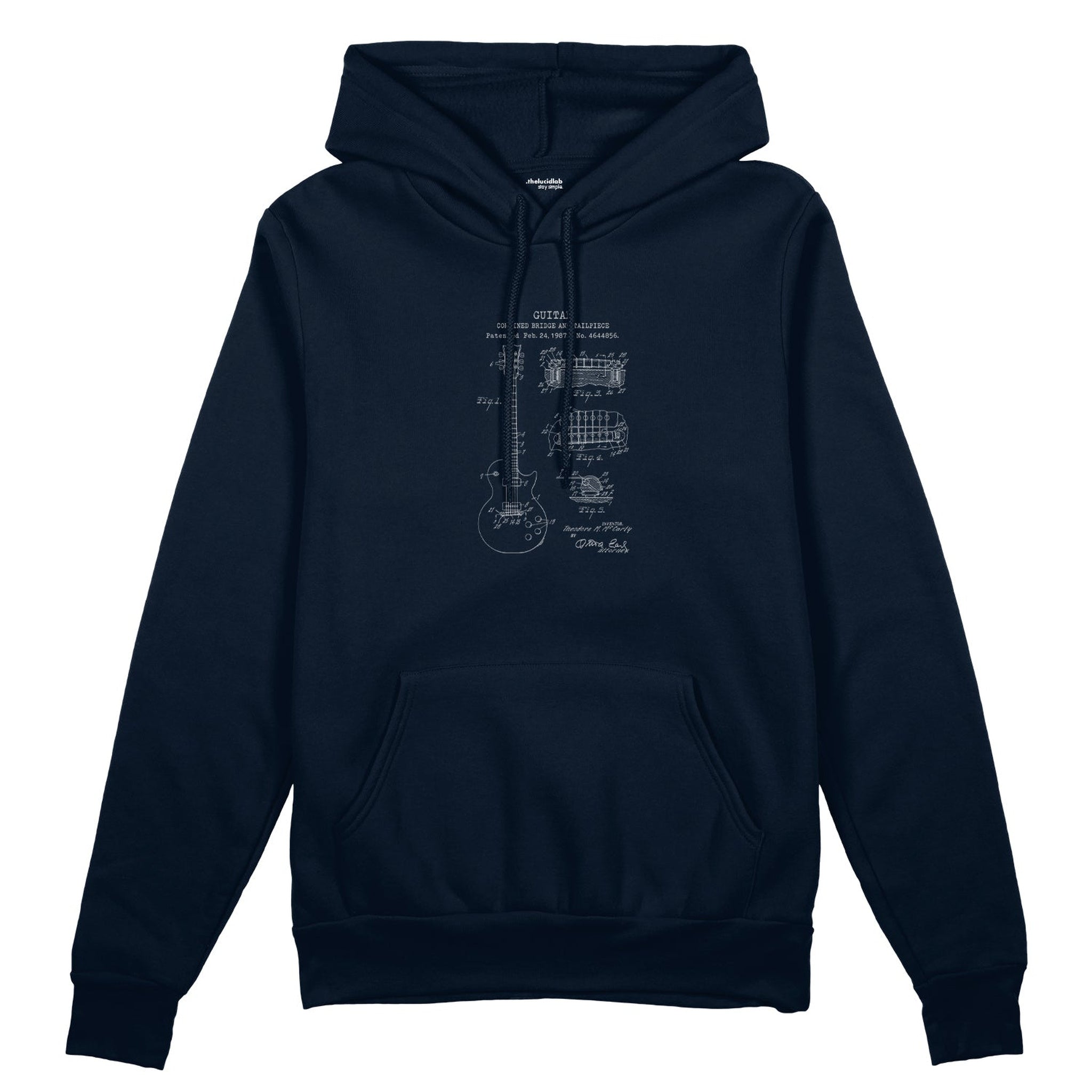 Gibson Les Paul Gitar Oversize Hoodie