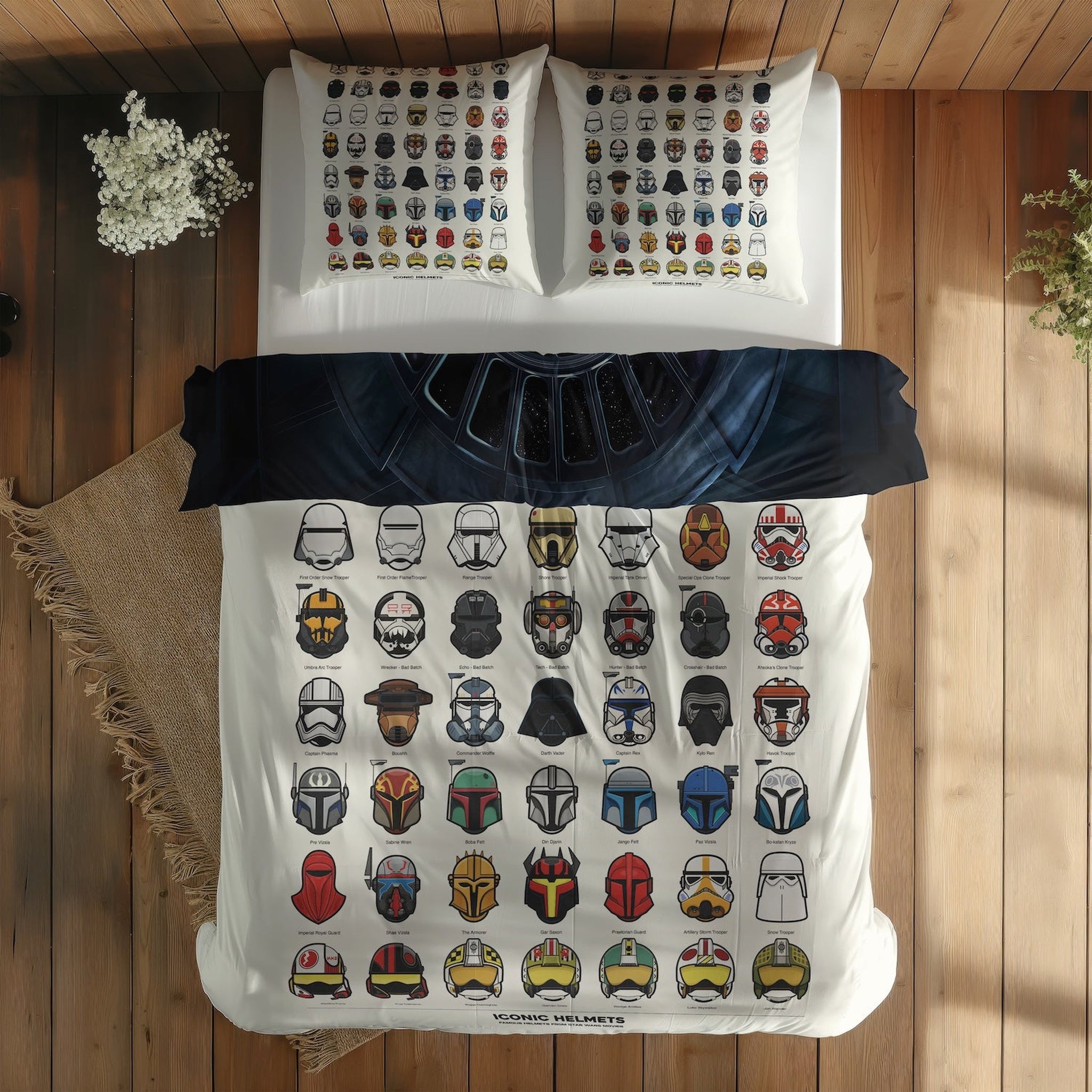 Star Wars Icons & Star Wars Last Supper Çift Taraflı Nevresim Takımı