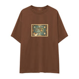 Avatar The Last Airbender Map Oversize Tişört