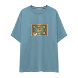 Avatar The Last Airbender Map Oversize Tişört