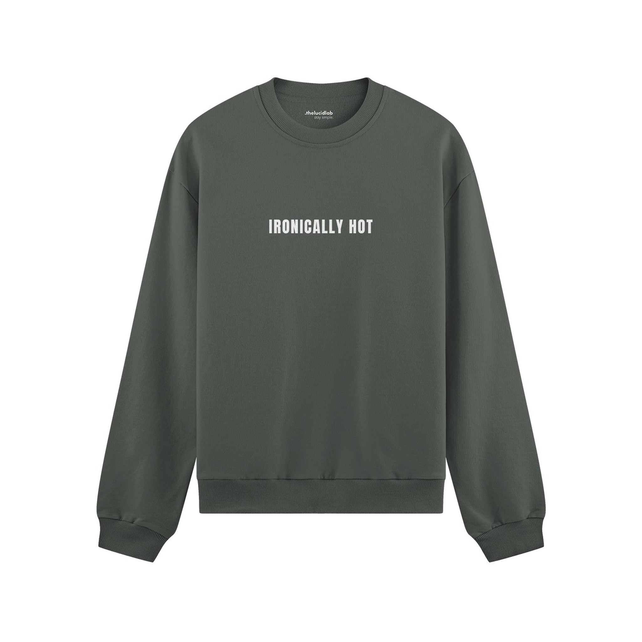 Ironically Hot Oversize Sweatshirt