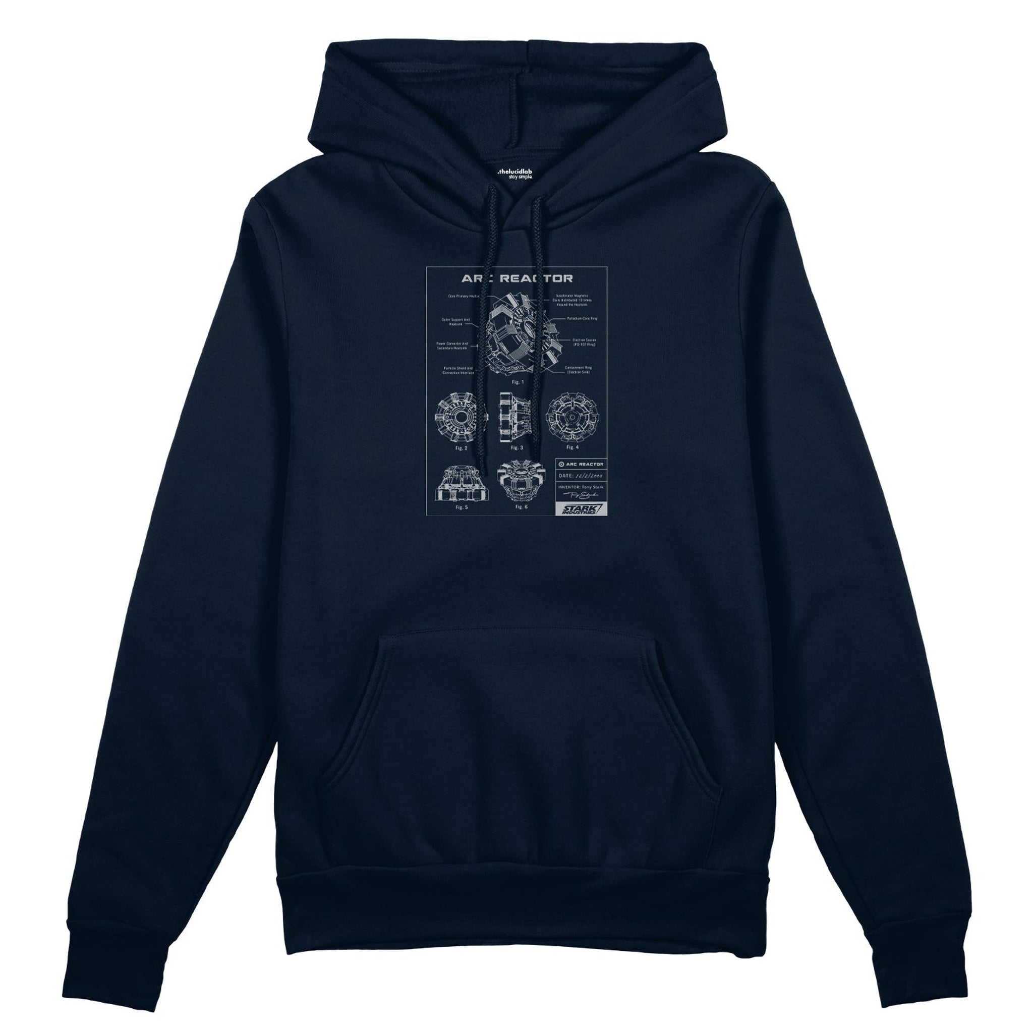 Arc Reactor Oversize Hoodie