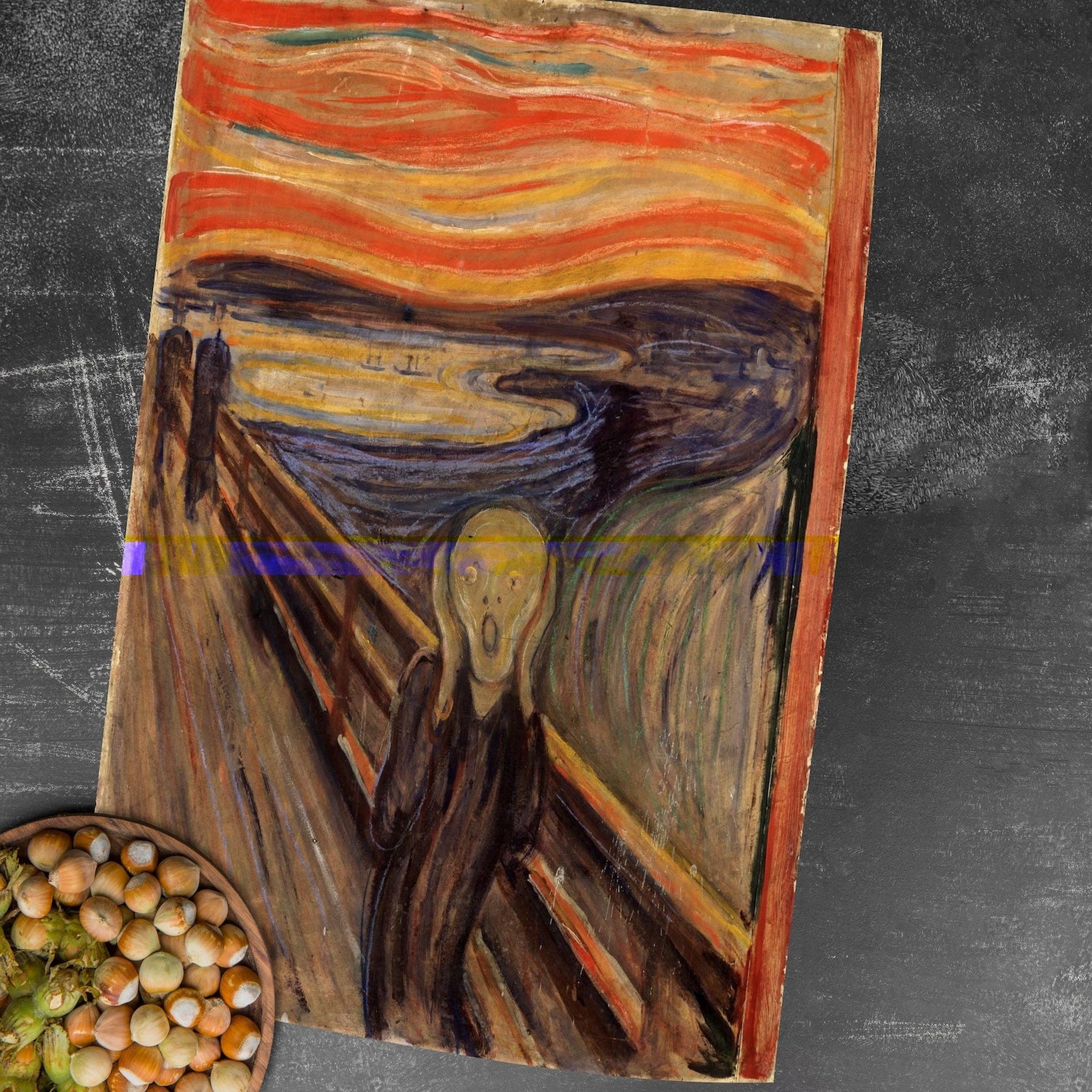 The Scream - Çığlık Mutfak Havlusu 2 Adet
