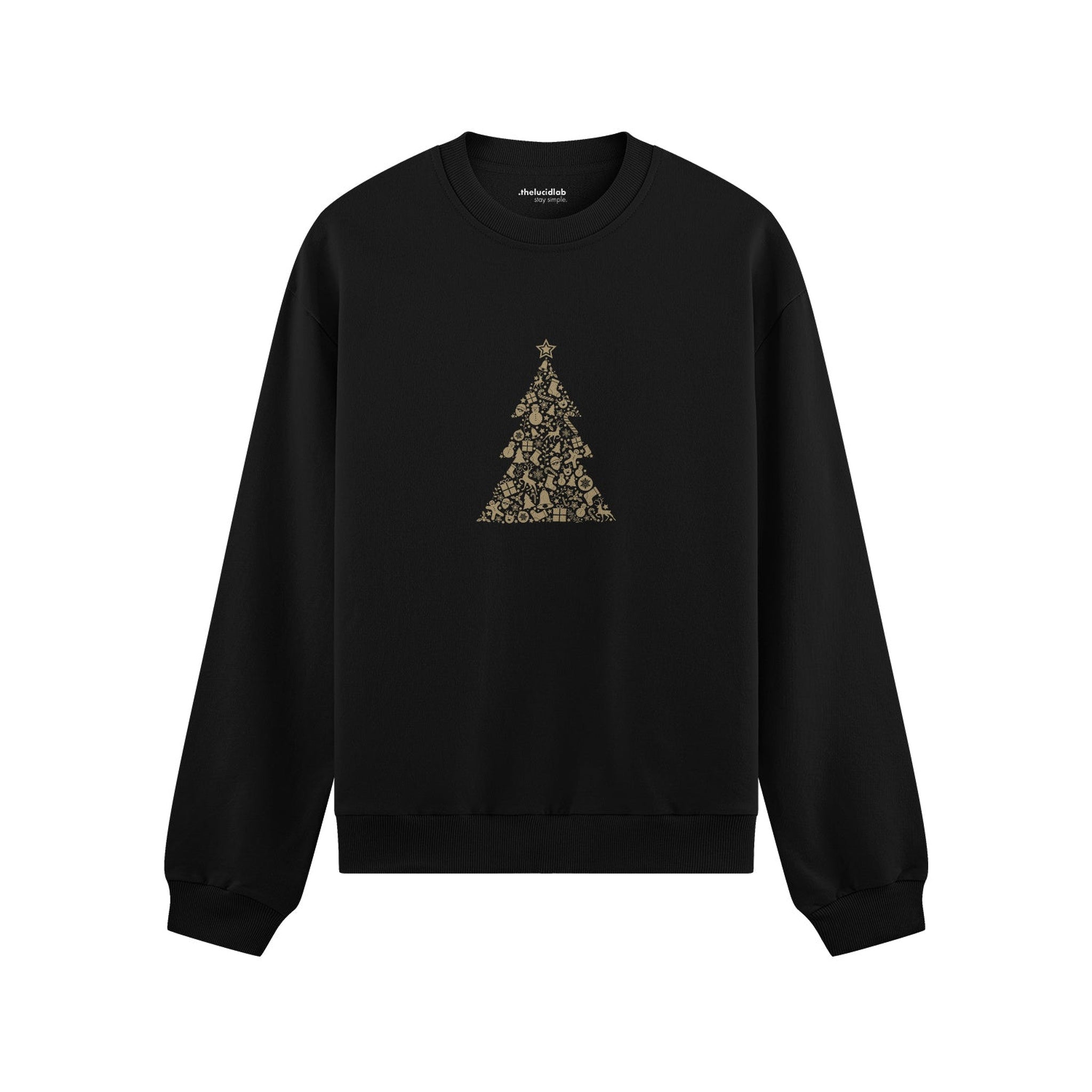 Iconic Christmas Tree Oversize Sweatshirt