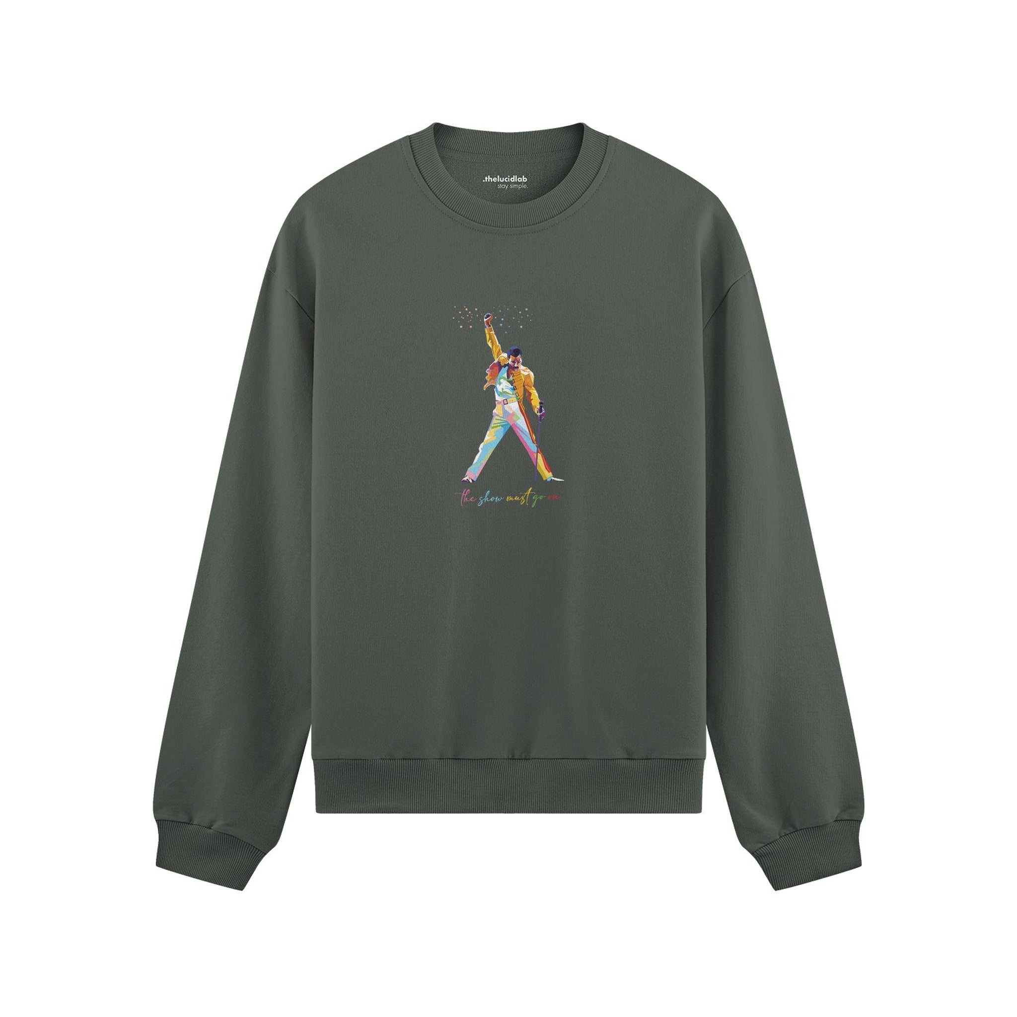 Freddie Mercury Oversize Sweatshirt