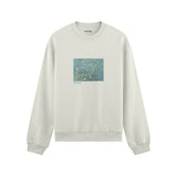 Almond Blossoms Oversize Sweatshirt