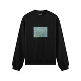 Almond Blossoms Oversize Sweatshirt