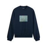 Almond Blossoms Oversize Sweatshirt