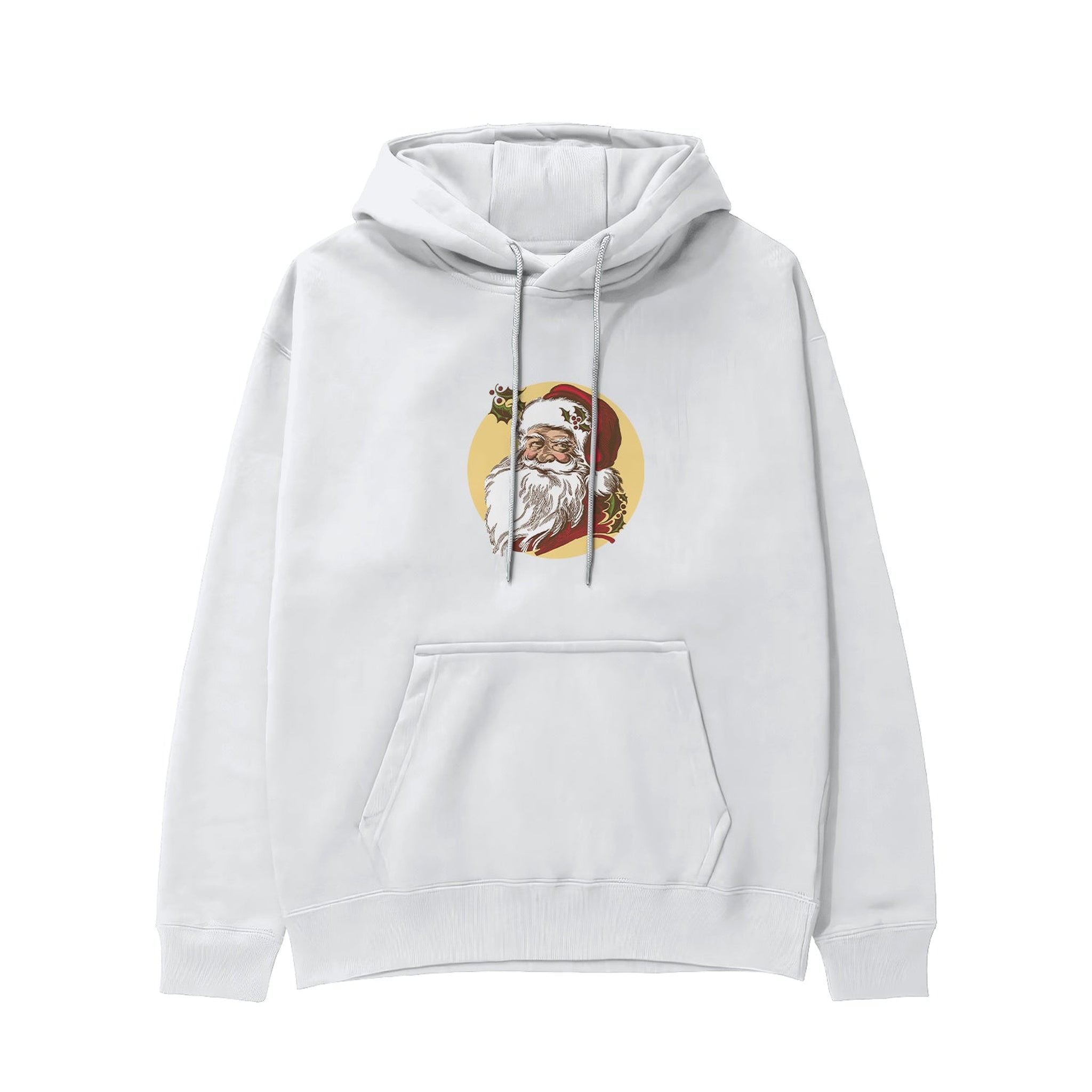 Vintage Santa Portrait Hoodie