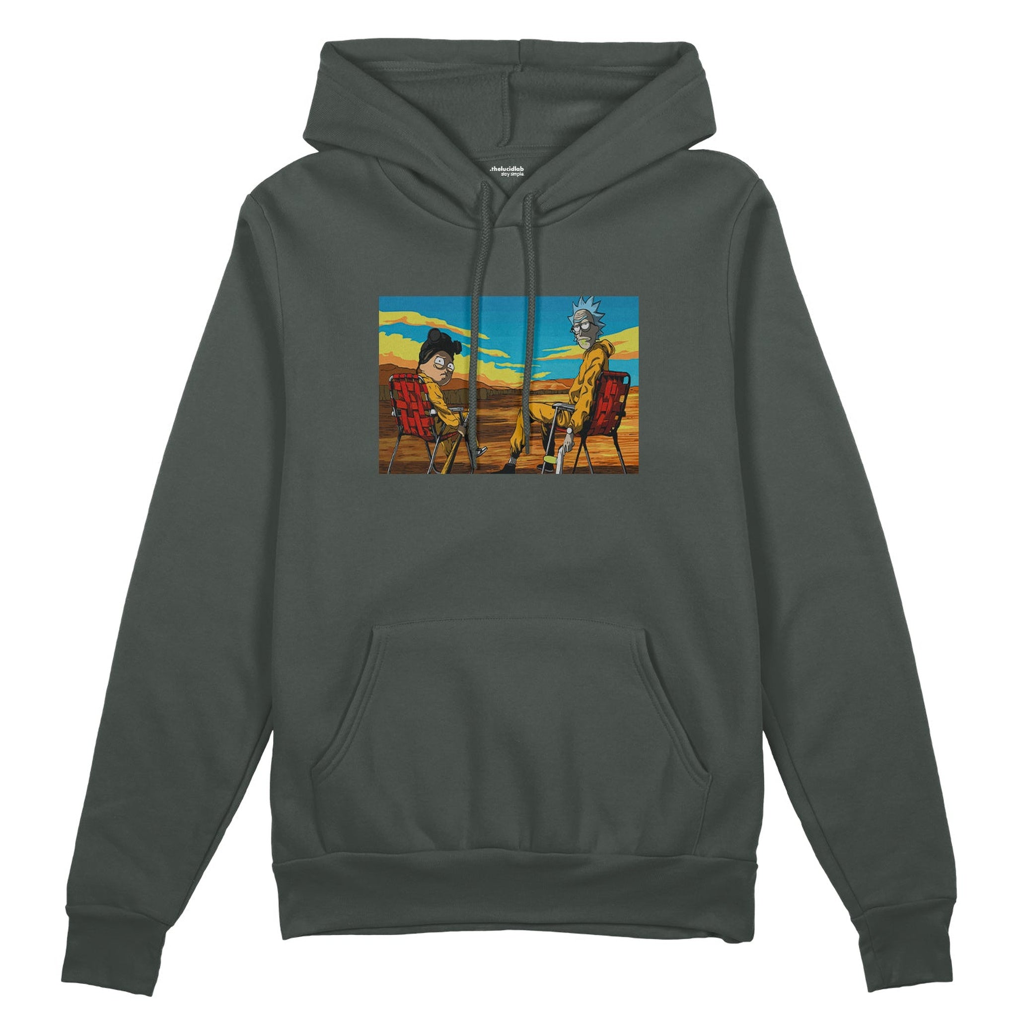 Breaking Bad / Rick and Morty Oversize Hoodie