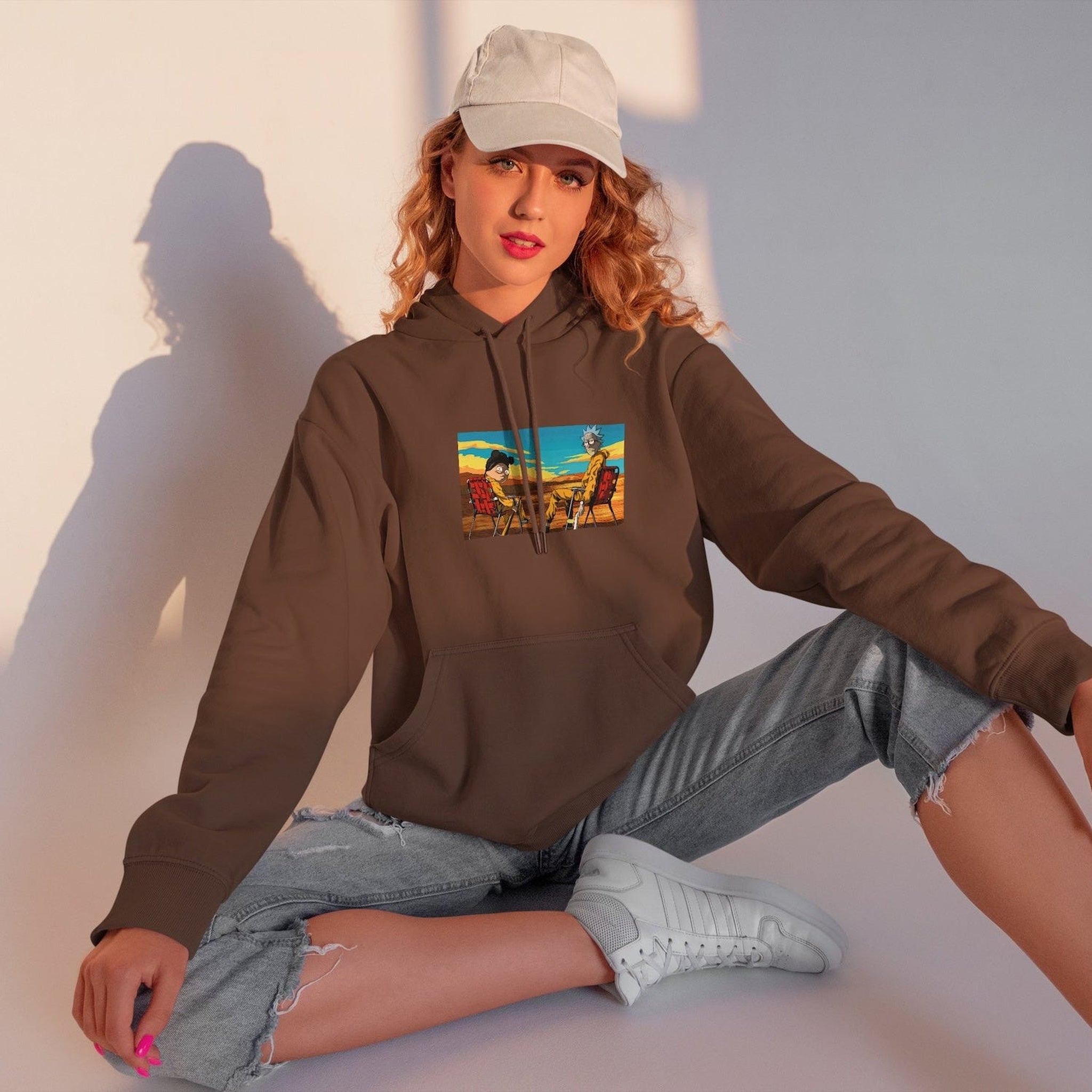 Breaking Bad / Rick and Morty Oversize Hoodie
