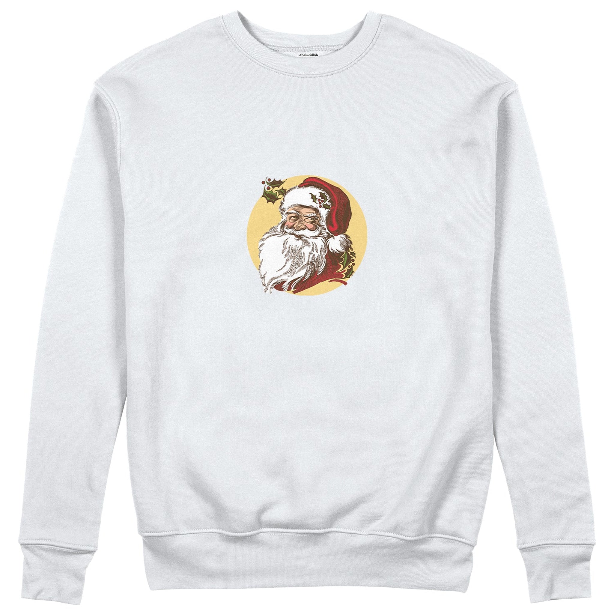 Vintage Santa Portrait Sweatshirt