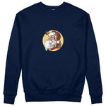 Vintage Santa Portrait Sweatshirt