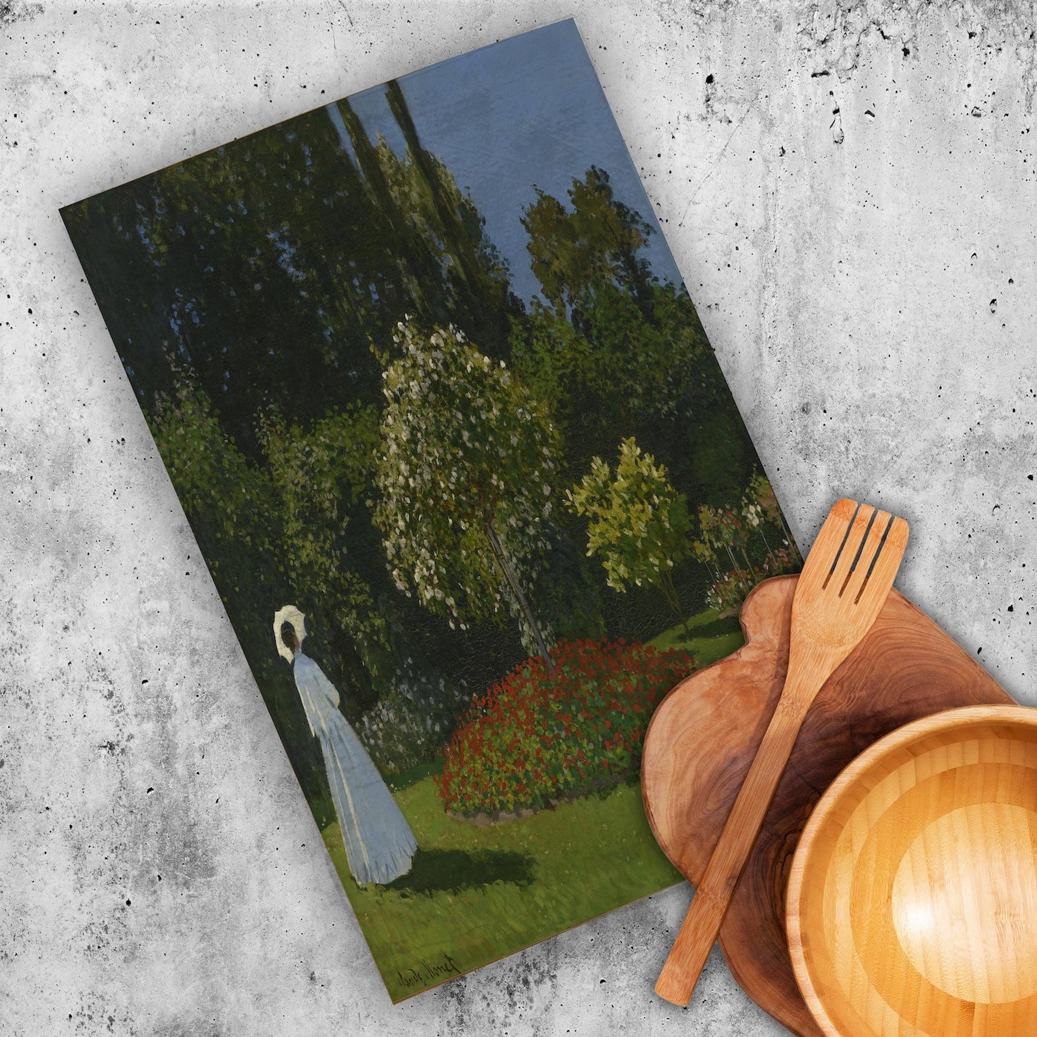 Woman in the Garden Mutfak Havlusu 2 Adet