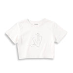 Women / Kadın Silüeti Crop Tişört