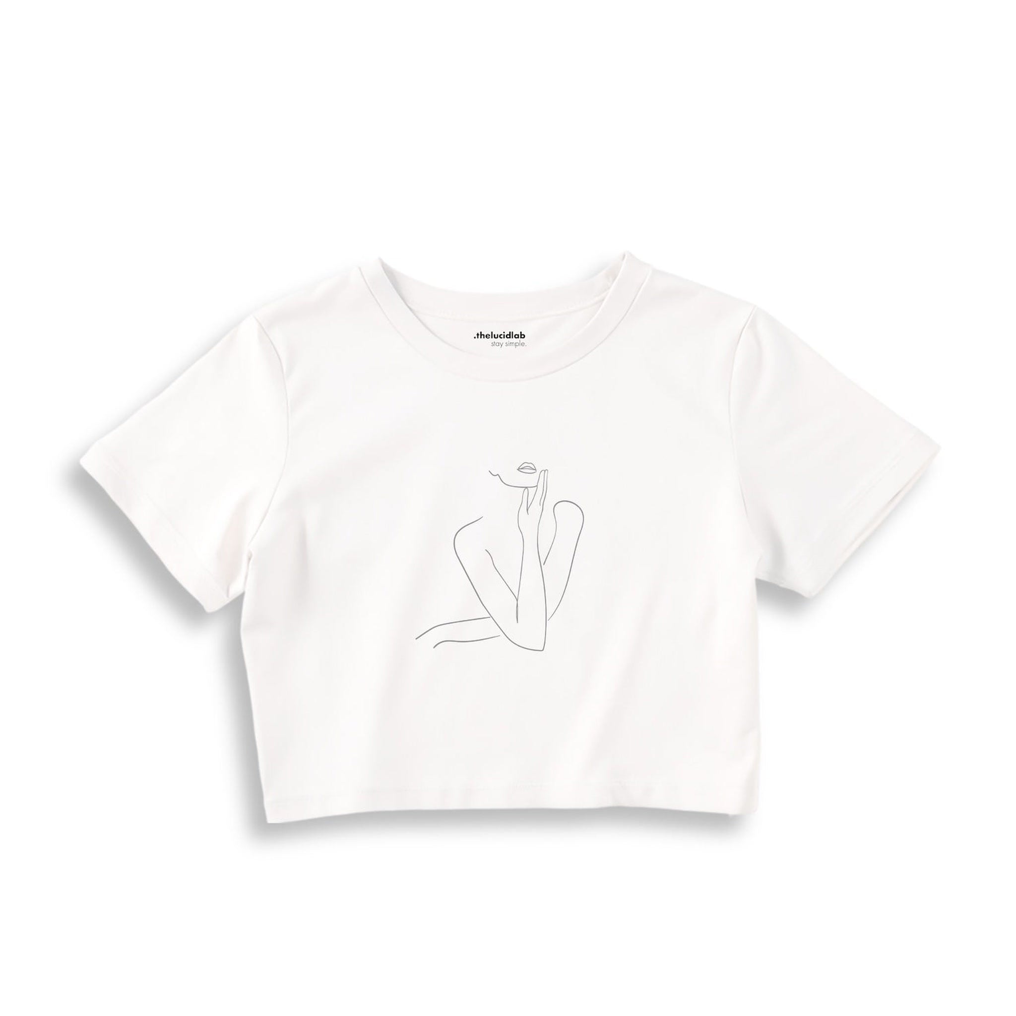 Women / Kadın Silüeti Crop Tişört