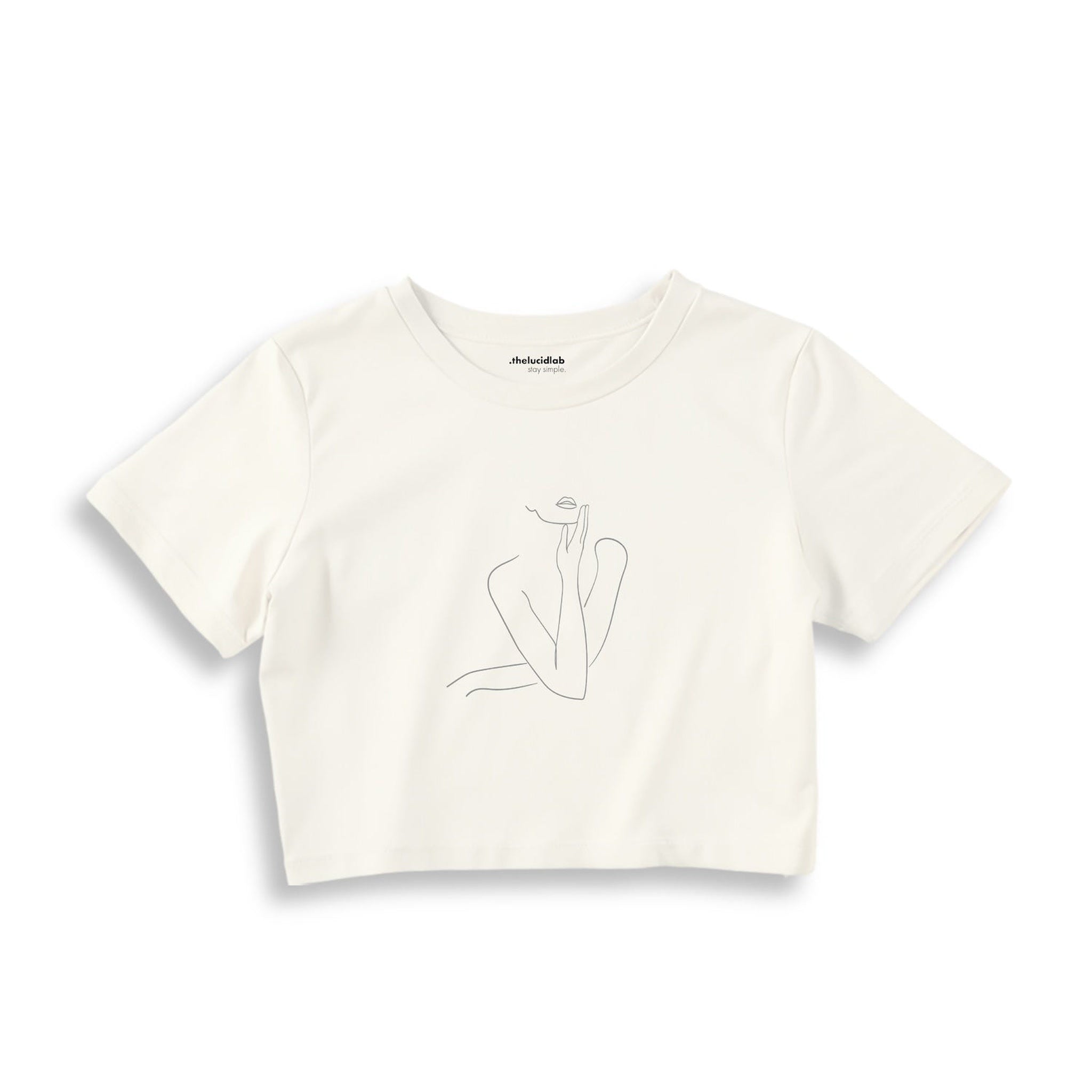 Women / Kadın Silüeti Crop Tişört