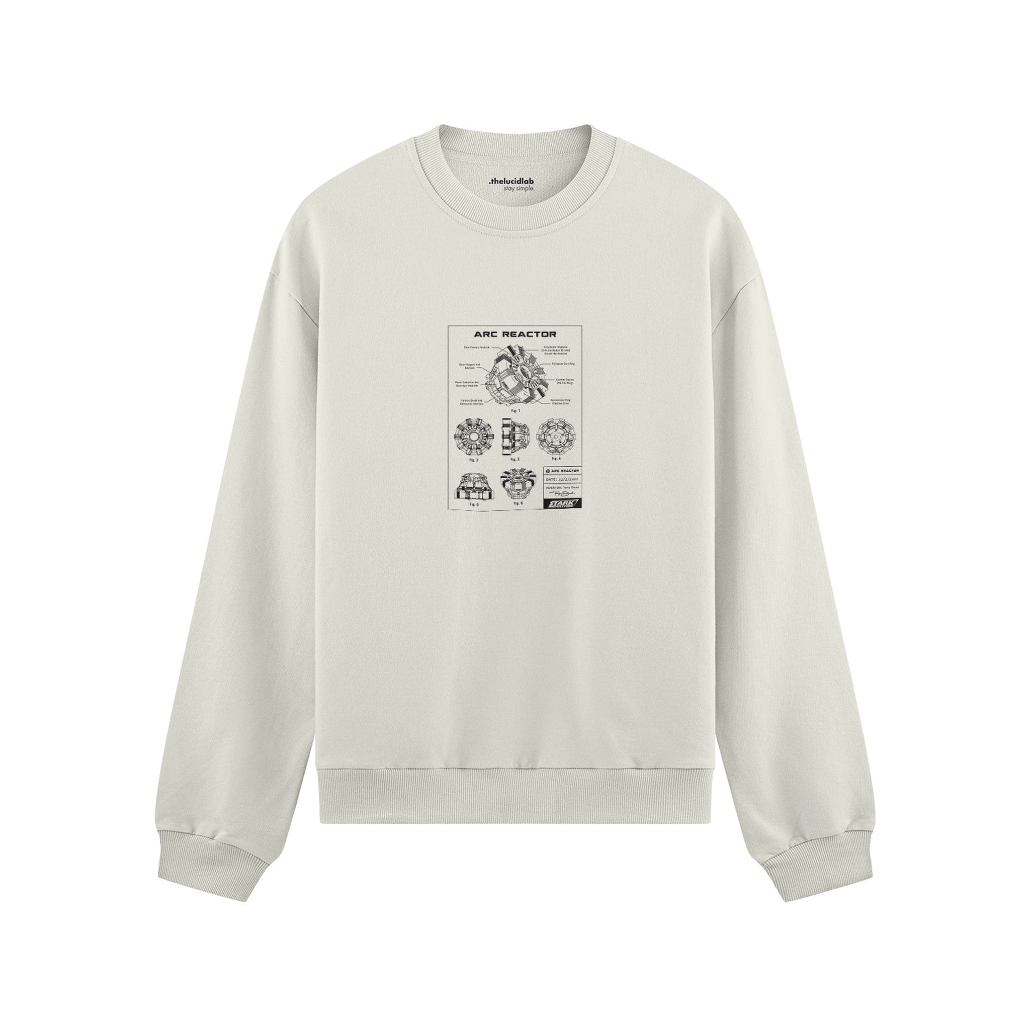 Arc Reactor Oversize Sweatshirt