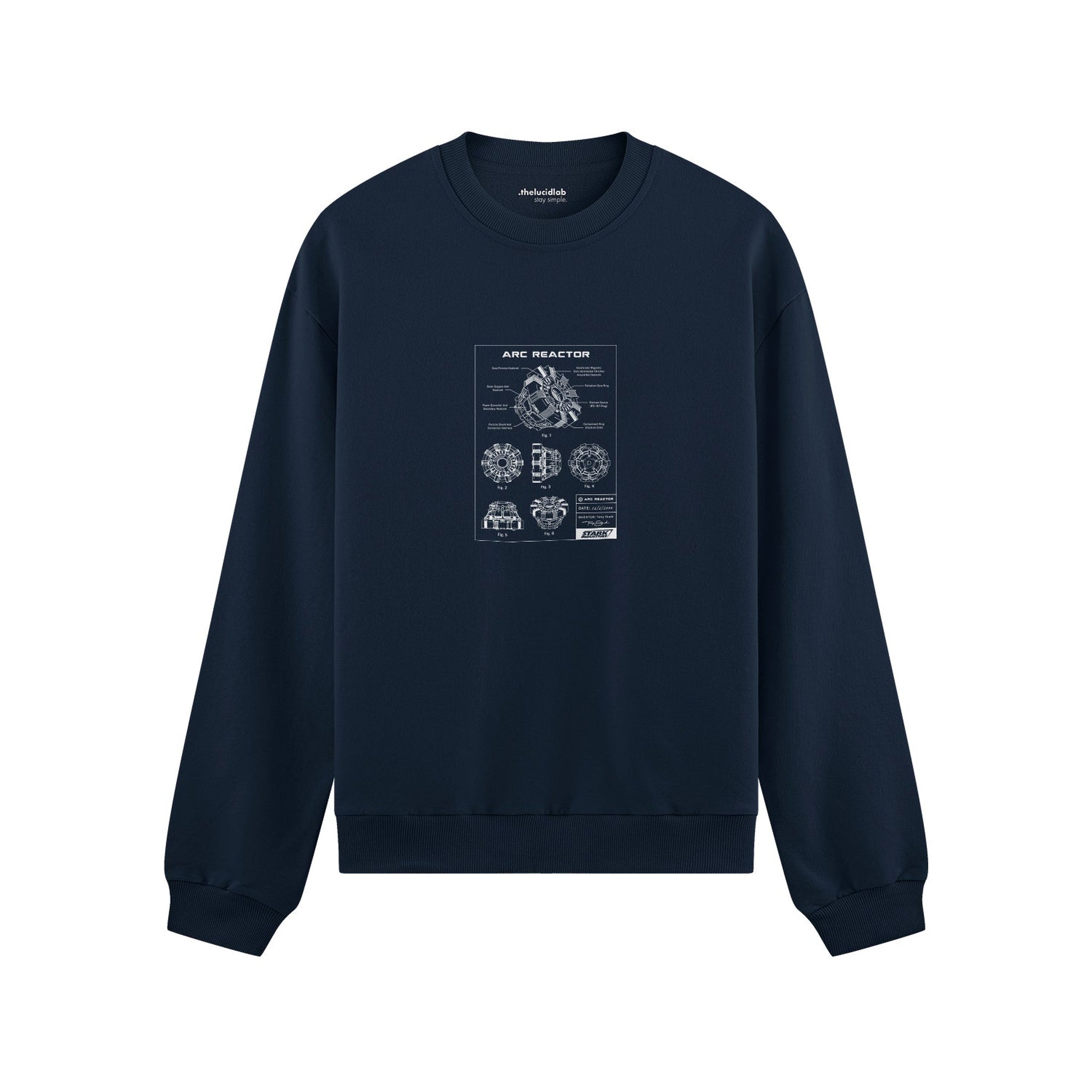 Arc Reactor Oversize Sweatshirt