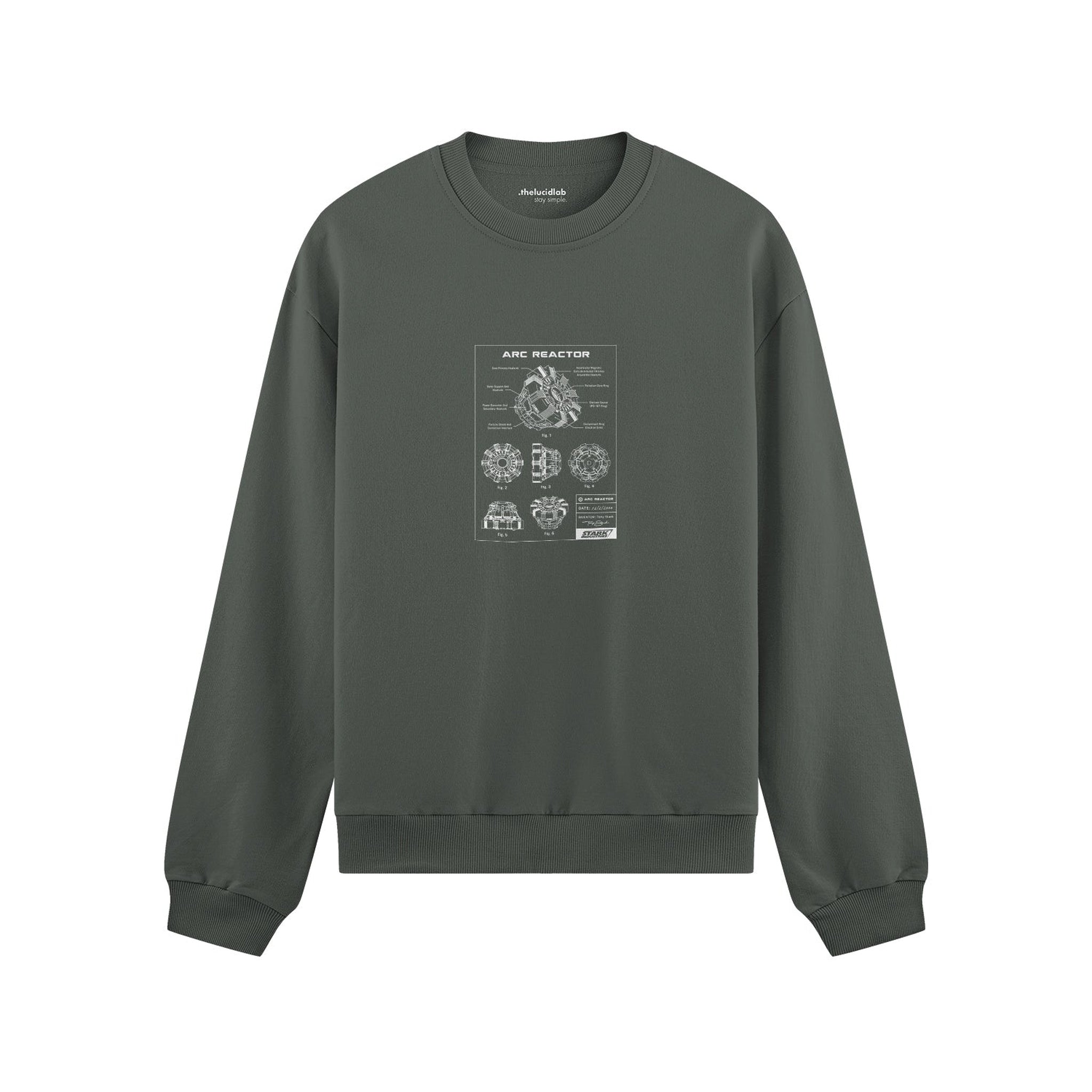 Arc Reactor Oversize Sweatshirt