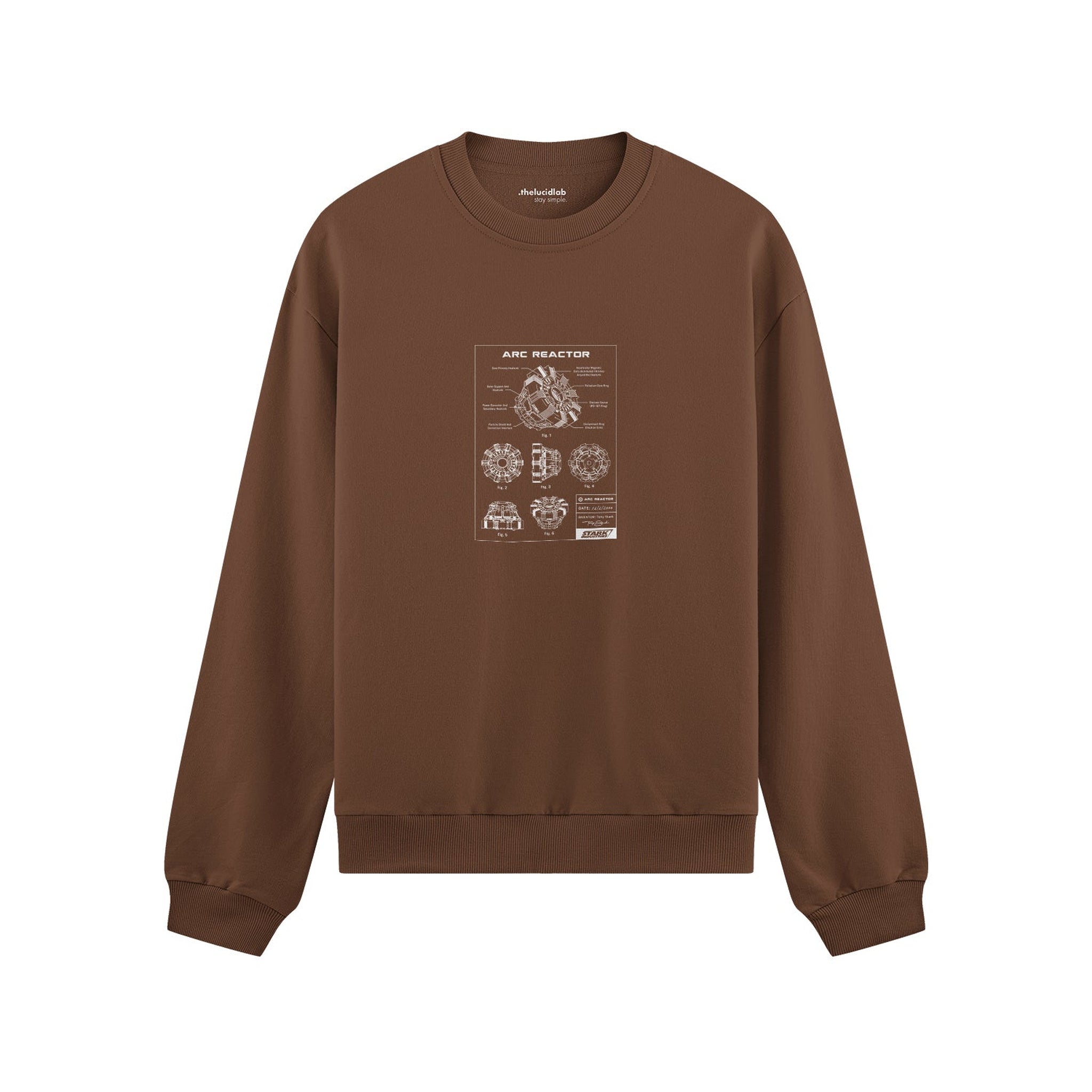 Arc Reactor Oversize Sweatshirt