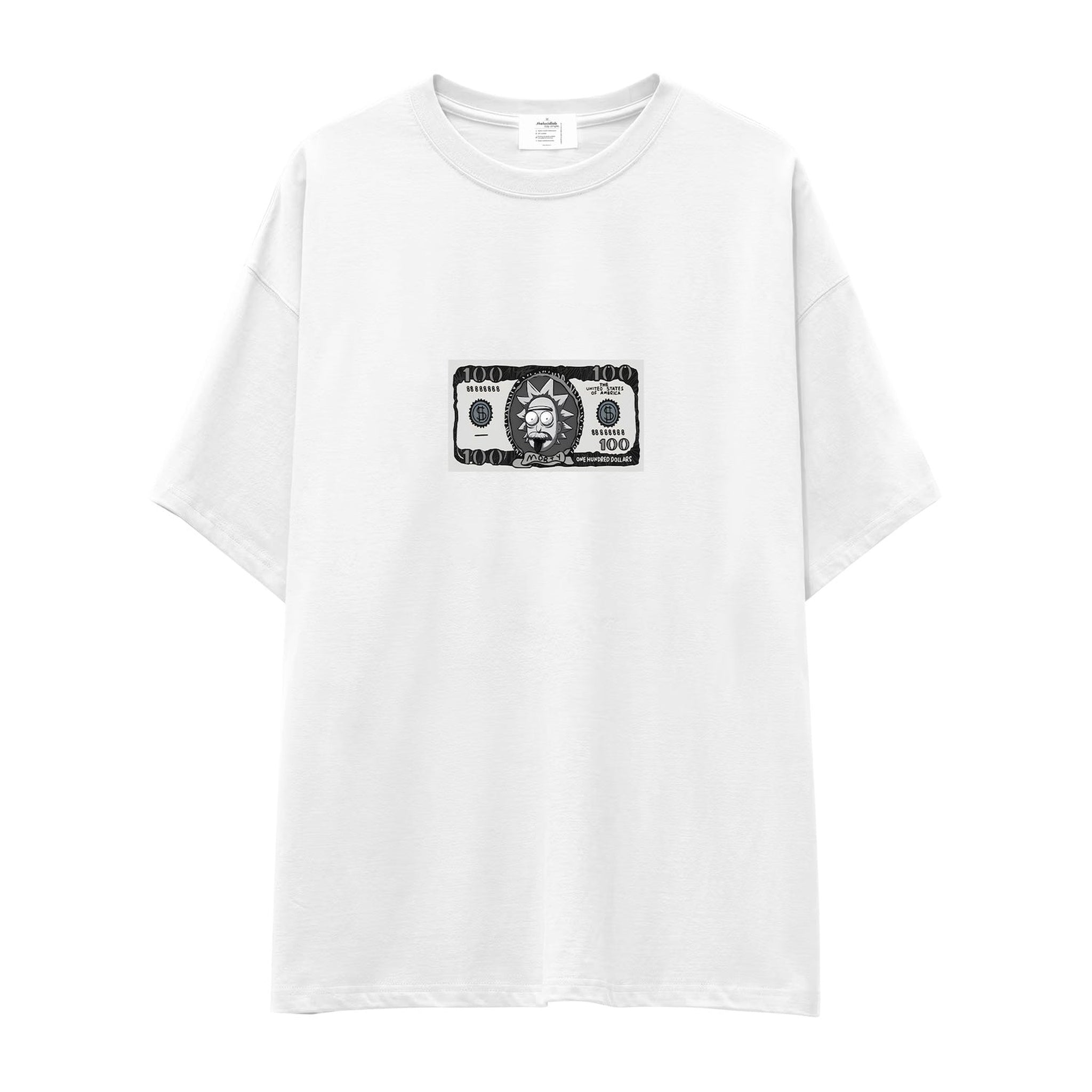 Morty Dollar Oversize Tişört