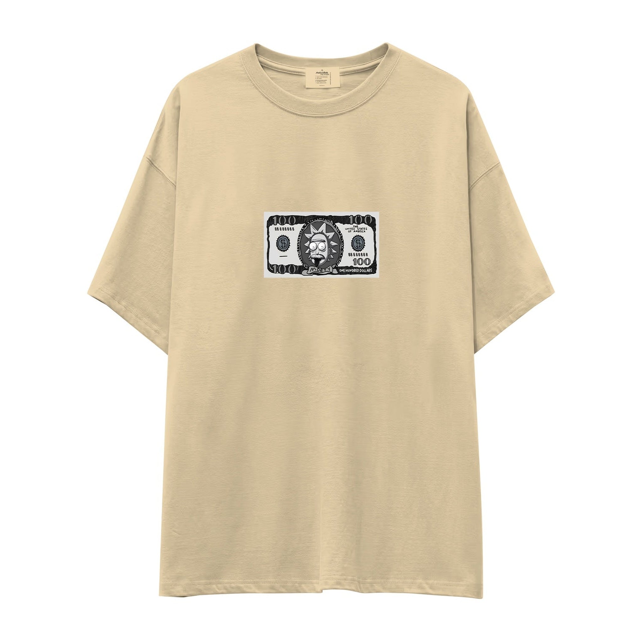 Morty Dollar Oversize Tişört