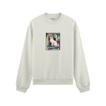 Bauhaus Cat Oversize Sweatshirt