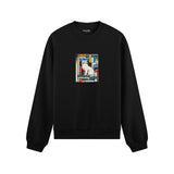 Bauhaus Cat Oversize Sweatshirt