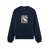 Bauhaus Cat Oversize Sweatshirt