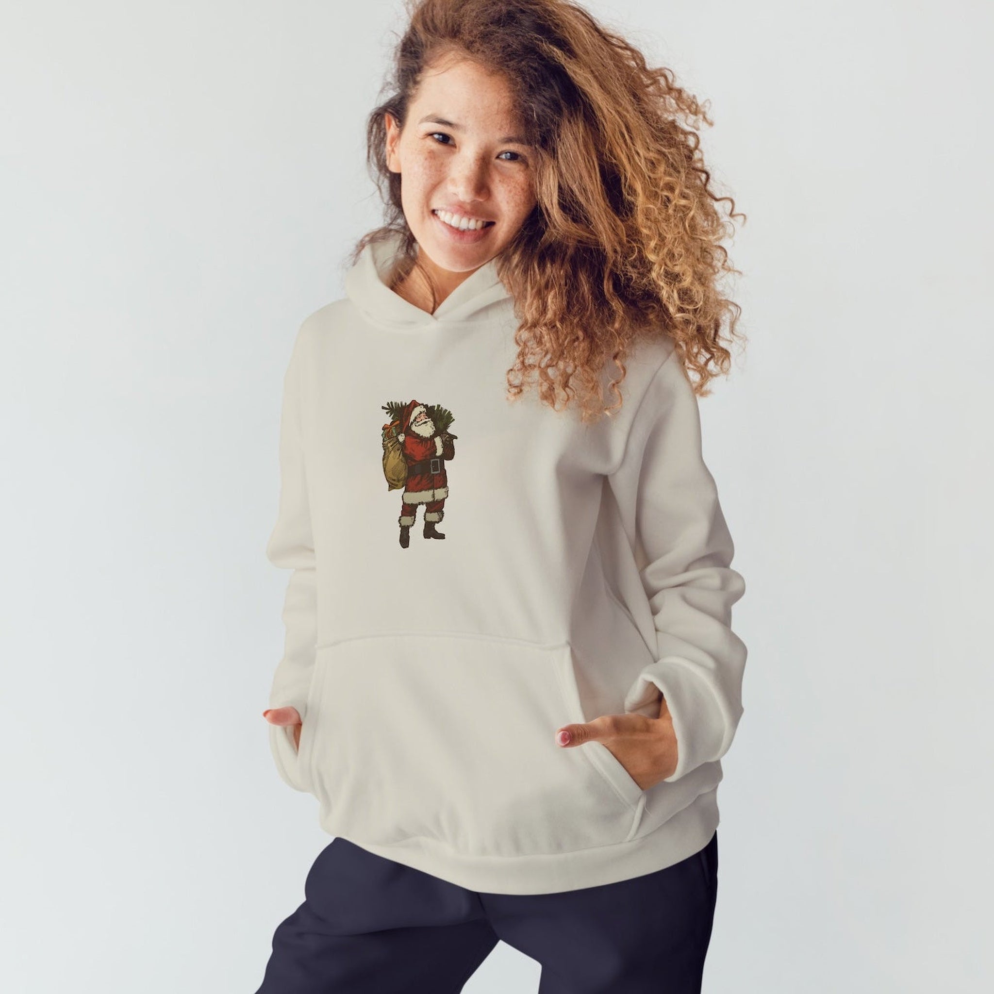 Vintage Santa Hoodie