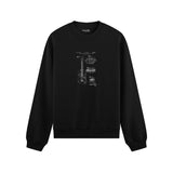 Fender Stratocaster Gitar Oversize Sweatshirt