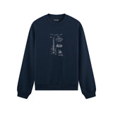 Fender Stratocaster Gitar Oversize Sweatshirt
