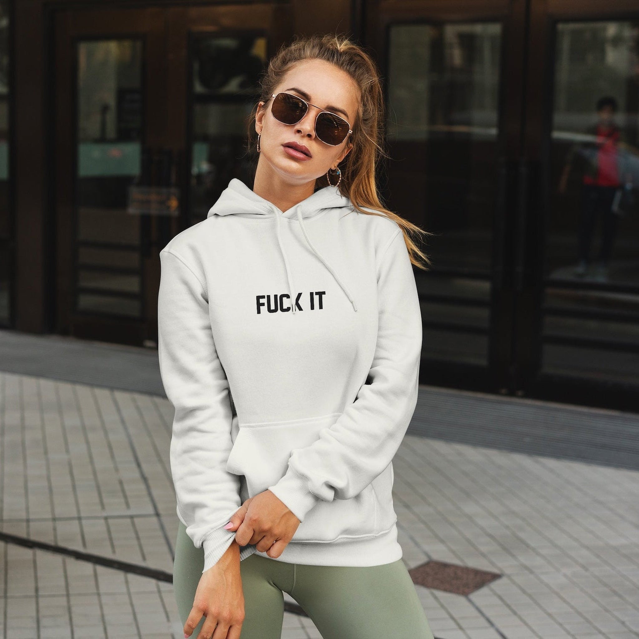 FUCK IT Oversize Hoodie